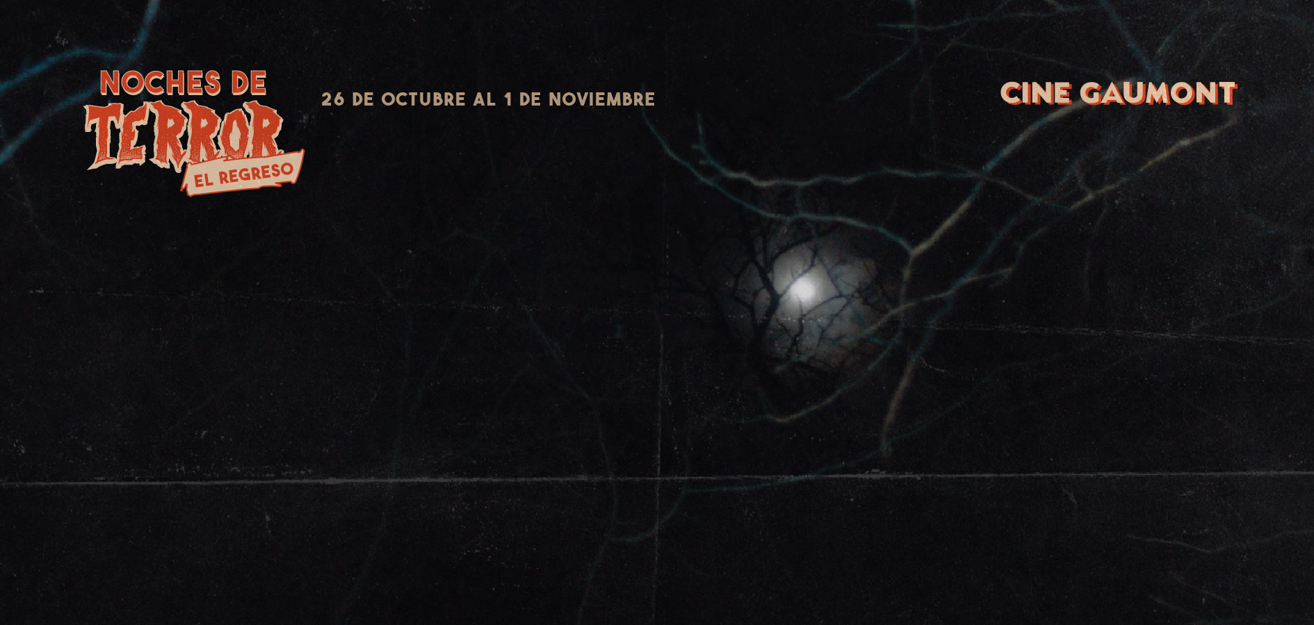 Noches de terror, el regreso, en el Cine Gaumont